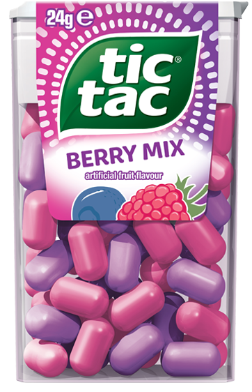 Tic Tac® Berry Mix 24g pack shot 