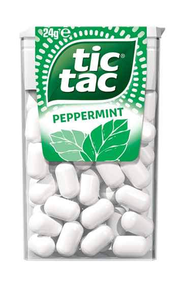 Tic Tac® Peppermint 24g pack shot