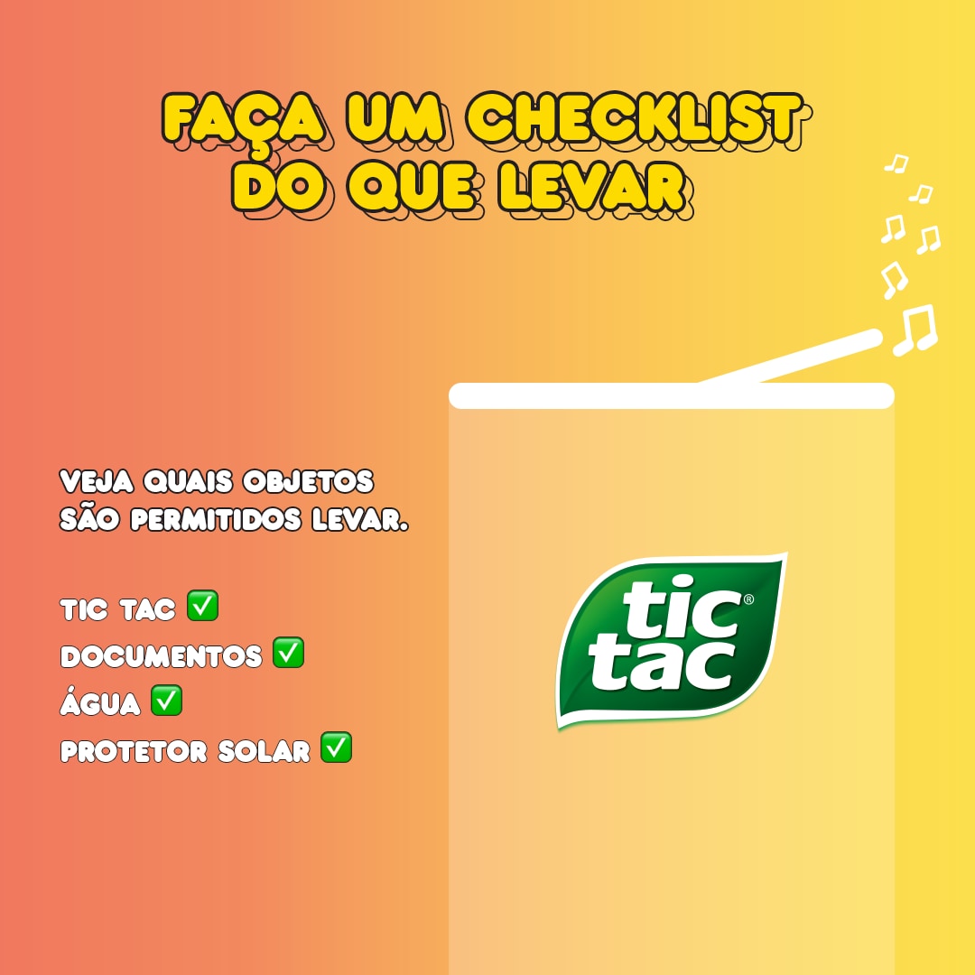 Lollapalooza - Faca um checklist do que levar