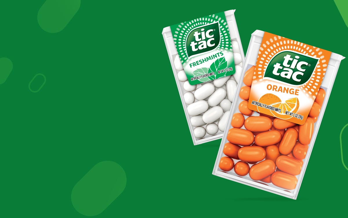 Tic Tacs with Personalized Label