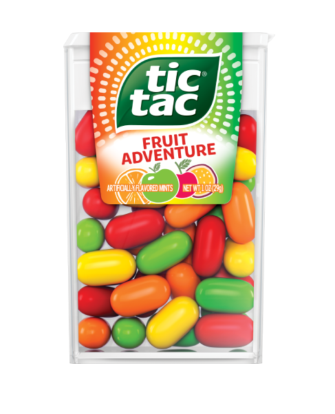 Tic Tac Fuity Flavors Mix Candies 98g 200pcs Tic Tacs Limited Edition Gift